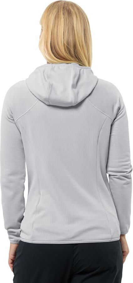 Jack Wolfskin Kolbenberg Hooded FZ Women Fleece jack Dames XXL cool grey Cool Grey - Foto 7