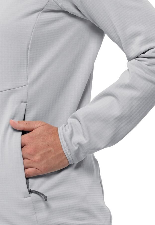 Jack Wolfskin Kolbenberg Hooded FZ Women Fleece jack Dames XXL cool grey Cool Grey - Foto 3