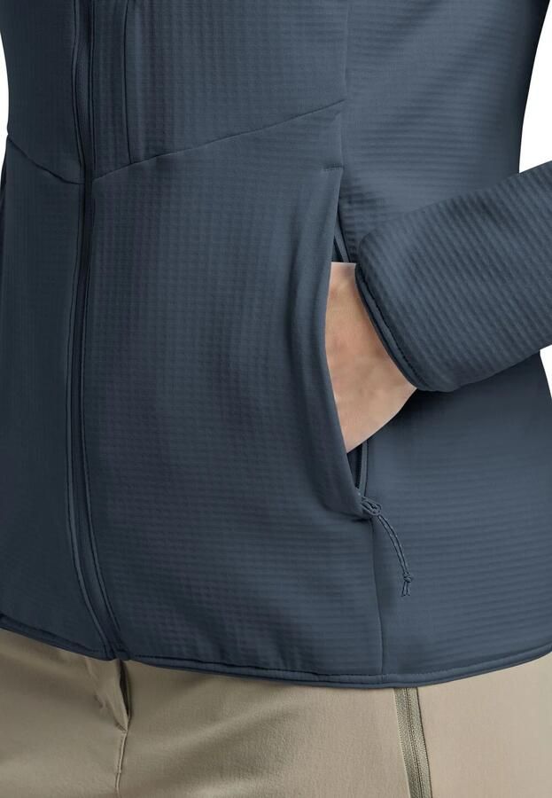 Jack Wolfskin Kolbenberg Hooded FZ Women Fleece jack Dames XXL midnight sky midnight sky - Foto 4