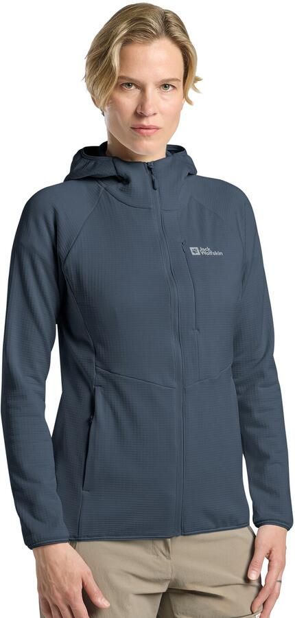 Jack Wolfskin Kolbenberg Hooded FZ Women Fleece jack Dames XXL midnight sky midnight sky - Foto 6