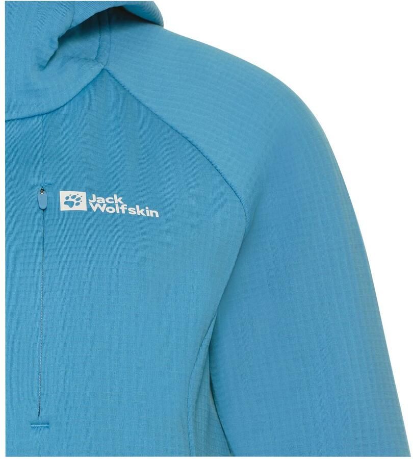 Jack Wolfskin Kolbenberg Hooded FZ Women Fleece jack Dames XXL sky blue Sky Blue - Foto 2