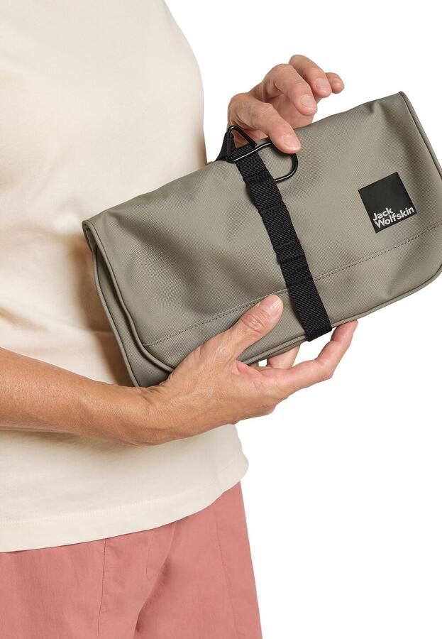 Jack Wolfskin Konya Waschsalon Toilettas om op te hangen One Size stone - Foto 3