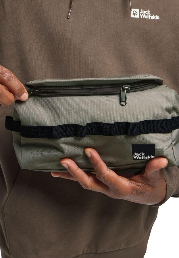 Jack Wolfskin Konya Washbag Toilettas om op te hangen One Size stone - Foto 1