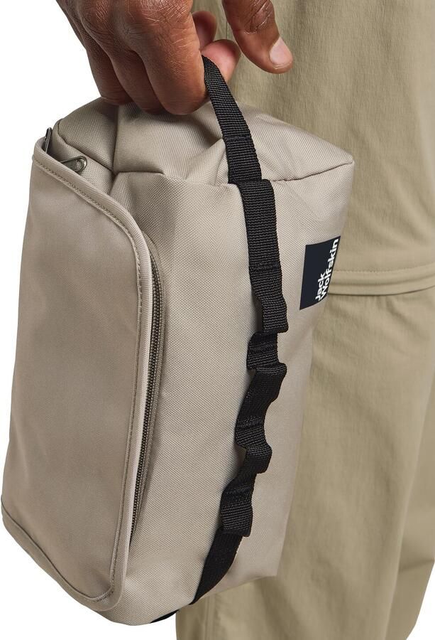 Jack Wolfskin Konya Washbag Toilettas om op te hangen One Size stone - Foto 3