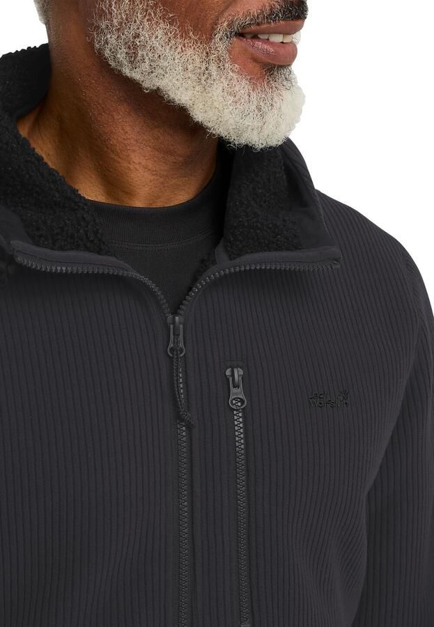 Jack Wolfskin Fleecejack LAKE RIDGE HOODED JKT M Windafstotend verwarmend overgangsjas - Foto 8