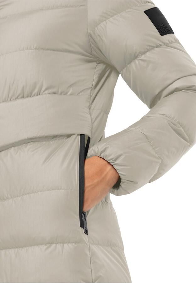 Jack Wolfskin Donsjas LENAUPLATZ Verwarmend winddicht overgangsjas