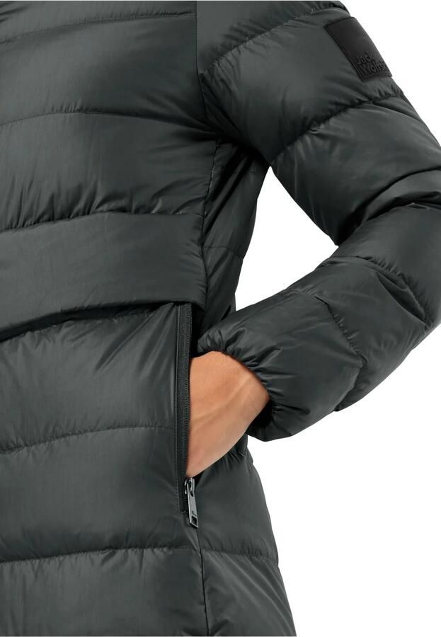 Jack Wolfskin Lenauplatz Coat Women RDS Donsjas Dames XXL slate green slate green