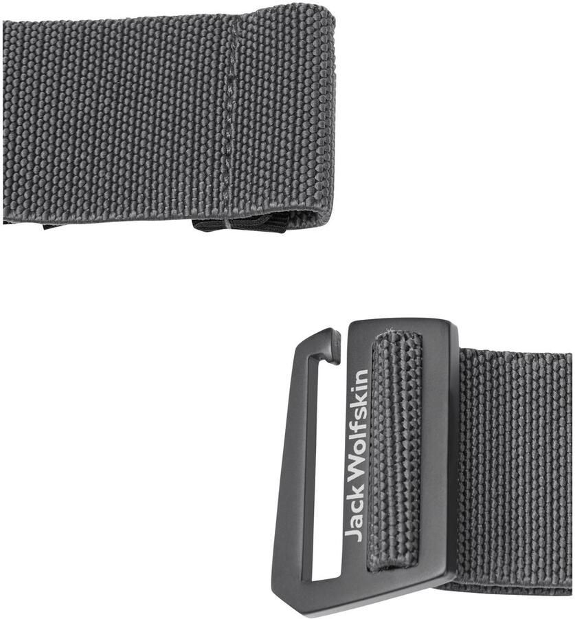 Jack Wolfskin Light Belts Elastische ceintuur 110 dark grey Dark Grey
