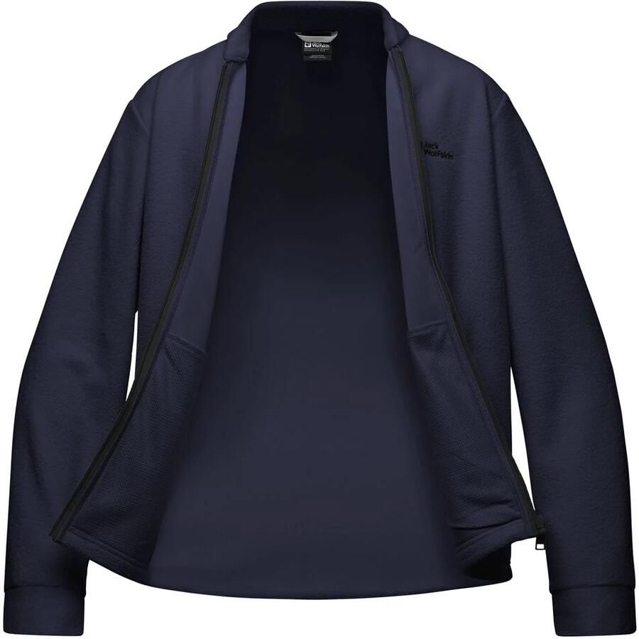Jack Wolfskin Light Curl Jacket Men Fleece jack Heren XXXL blue night blue