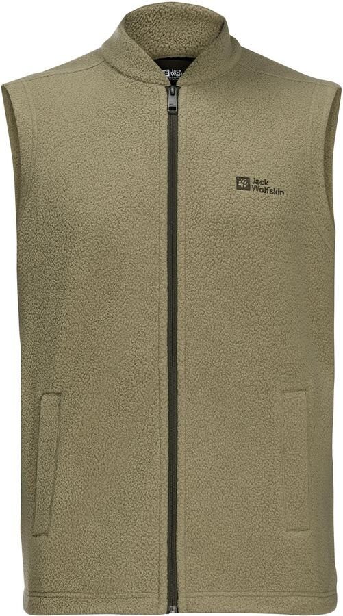 Jack Wolfskin Light Curl Vest Men Fleece bodywarmer Heren XXXL bay leaf Bay Leaf - Foto 3