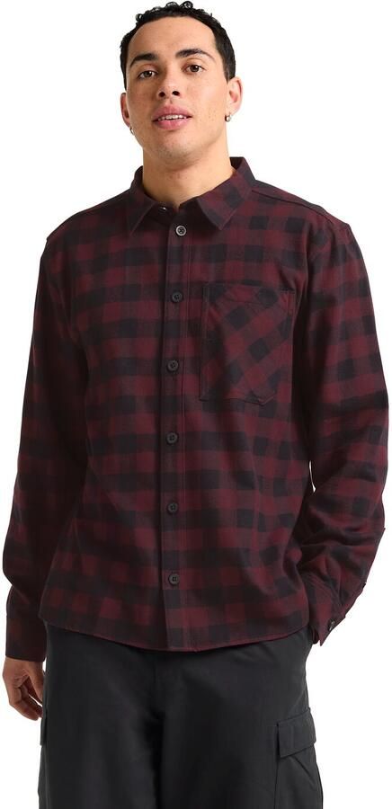 Jack Wolfskin Lite Flannel Shirt Men Flanellen overhemd Heren XXXL check amaranth CHECK amaranth - Foto 4