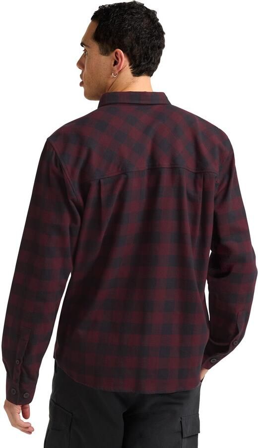 Jack Wolfskin Lite Flannel Shirt Men Flanellen overhemd Heren XXXL check amaranth CHECK amaranth - Foto 3