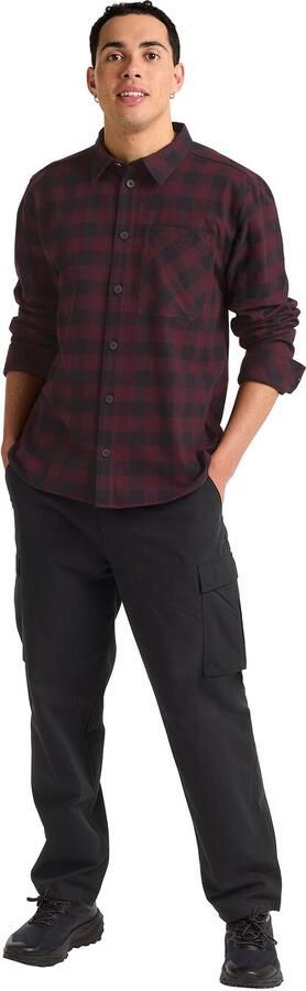 Jack Wolfskin Lite Flannel Shirt Men Flanellen overhemd Heren XXXL check amaranth CHECK amaranth - Foto 5