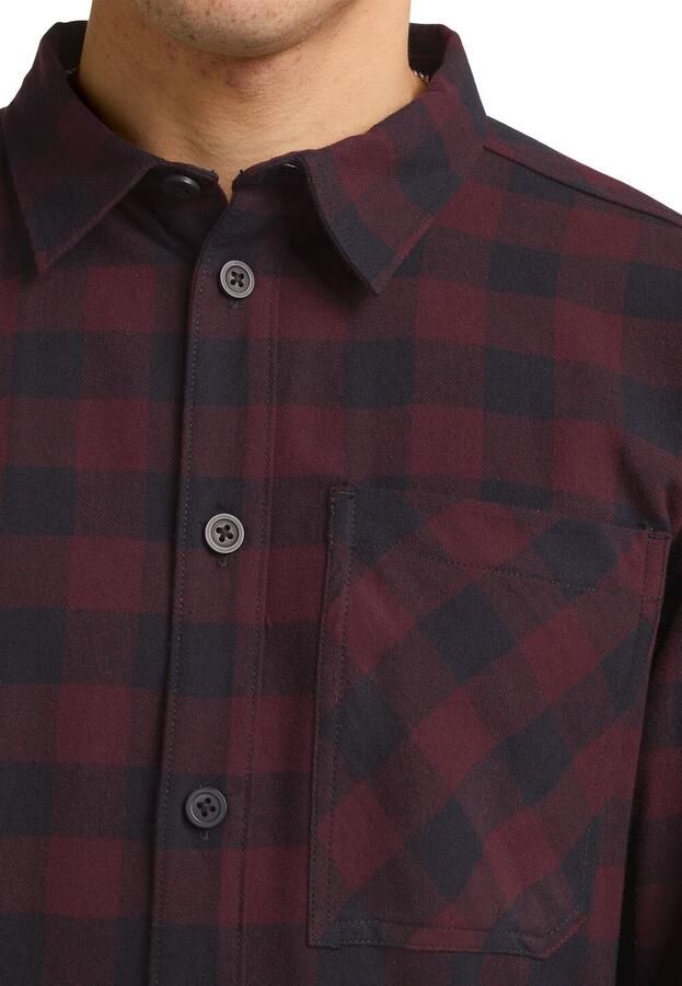 Jack Wolfskin Lite Flannel Shirt Men Flanellen overhemd Heren XXXL check amaranth CHECK amaranth - Foto 6