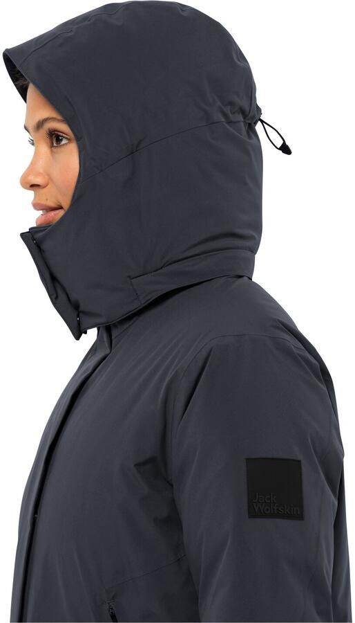 Jack Wolfskin Luisenplatz Coat Women RDS Donsjas Dames XXL dark navy dark navy - Foto 5