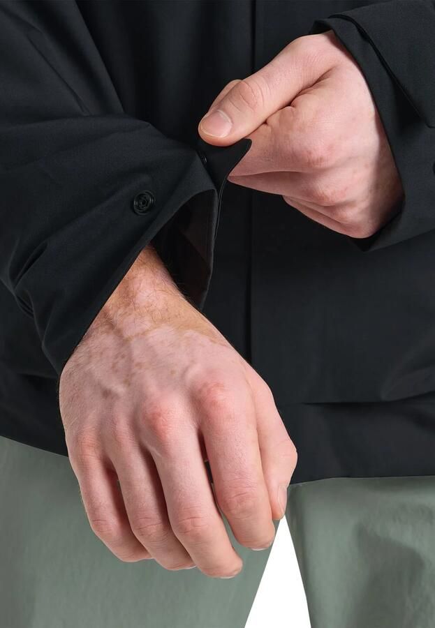 Jack Wolfskin Mainkai Jacket Men Regenjack Heren XXXL phantom - Foto 5