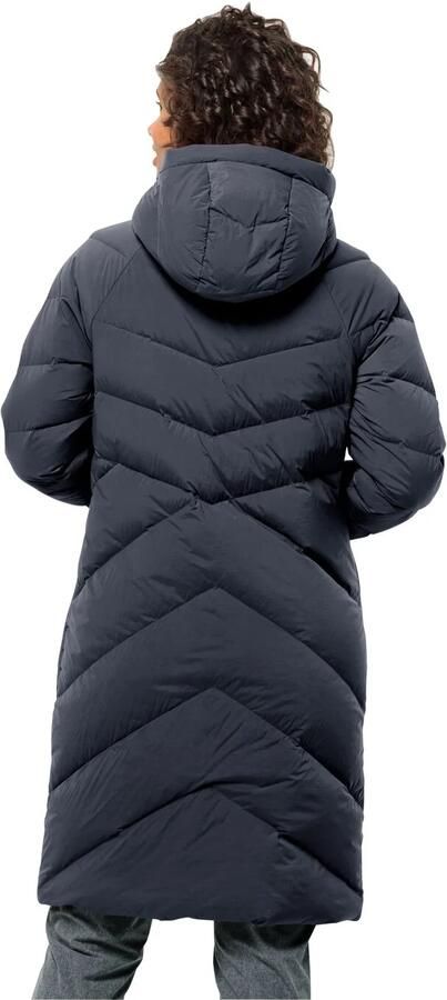 Jack Wolfskin Donsjas MARIENPLATZ korte jas W Verwarmend winddicht donzen jas