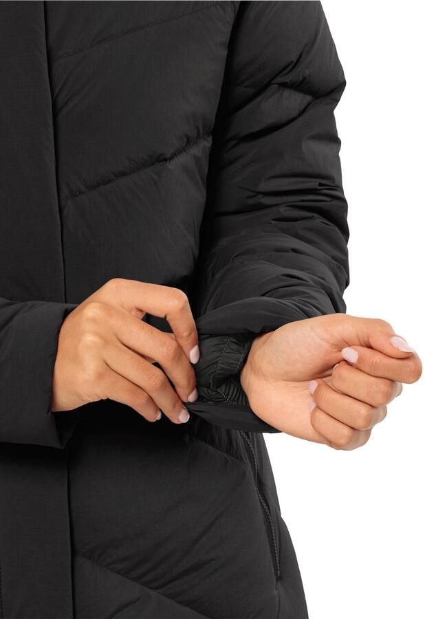 Jack Wolfskin Marienplatz Coat Women RDS Donsjas Dames XXL black - Foto 4