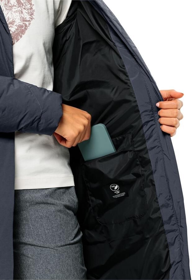 Jack Wolfskin Donsjas MARIENPLATZ korte jas W Verwarmend winddicht donzen jas - Foto 2