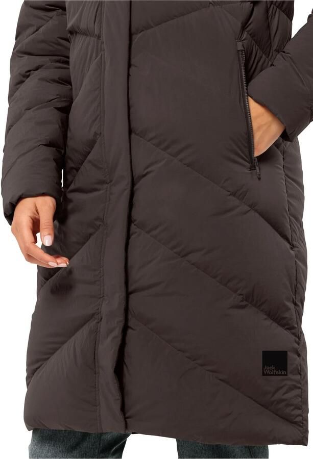 Jack Wolfskin Marienplatz Coat Women RDS Donsjas Dames XXL peat - Foto 5