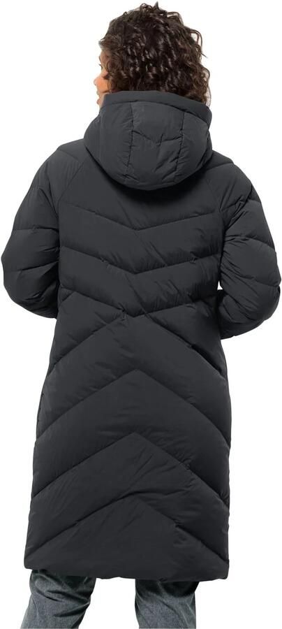 Jack Wolfskin Donsjas MARIENPLATZ korte jas W Verwarmend winddicht donzen jas