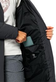 Jack Wolfskin Donsjas MARIENPLATZ korte jas W Verwarmend winddicht donzen jas - Thumbnail 6