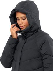 Jack Wolfskin Donsjas MARIENPLATZ korte jas W Verwarmend winddicht donzen jas - Thumbnail 1