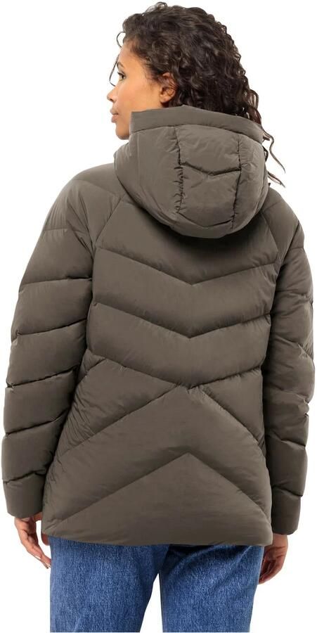 Jack Wolfskin Marienplatz Jacket Women RDS Donsjack Dames XXL cold coffee cold coffee - Foto 5