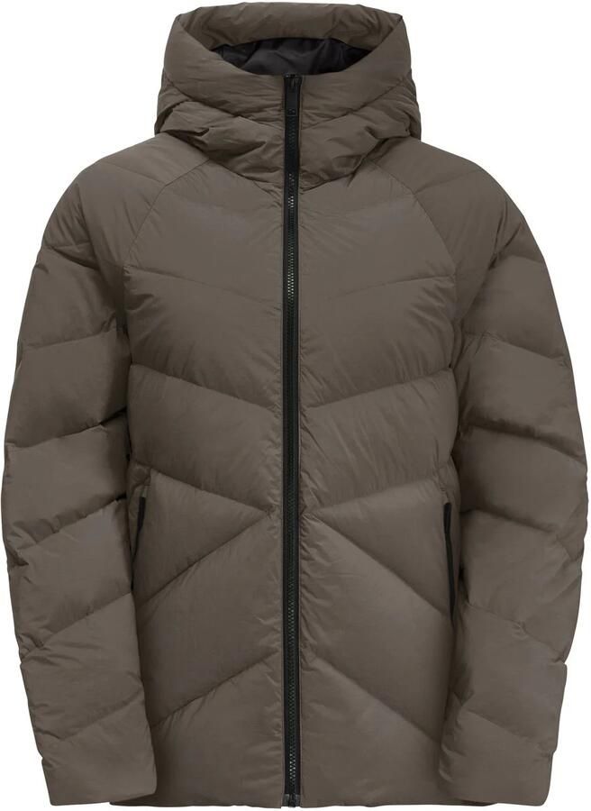 Jack Wolfskin Marienplatz Jacket Women RDS Donsjack Dames XXL cold coffee cold coffee