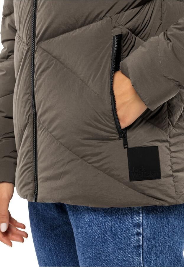 Jack Wolfskin Marienplatz Jacket Women RDS Donsjack Dames XXL cold coffee cold coffee - Foto 2