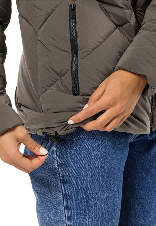 Jack Wolfskin Marienplatz Jacket Women RDS Donsjack Dames XXL cold coffee cold coffee - Foto 3