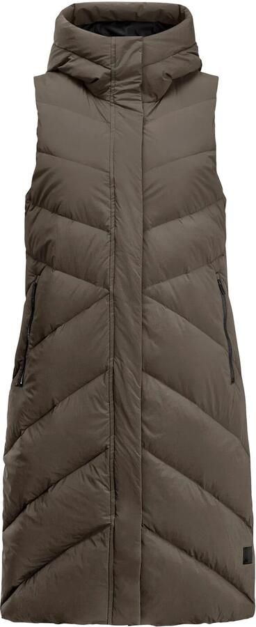 Jack Wolfskin Marienplatz Vest Women RDS Donzen bodywarmer Dames XL cold coffee cold coffee - Foto 3