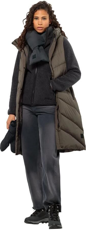 Jack Wolfskin Marienplatz Vest Women RDS Donzen bodywarmer Dames XL cold coffee cold coffee - Foto 5