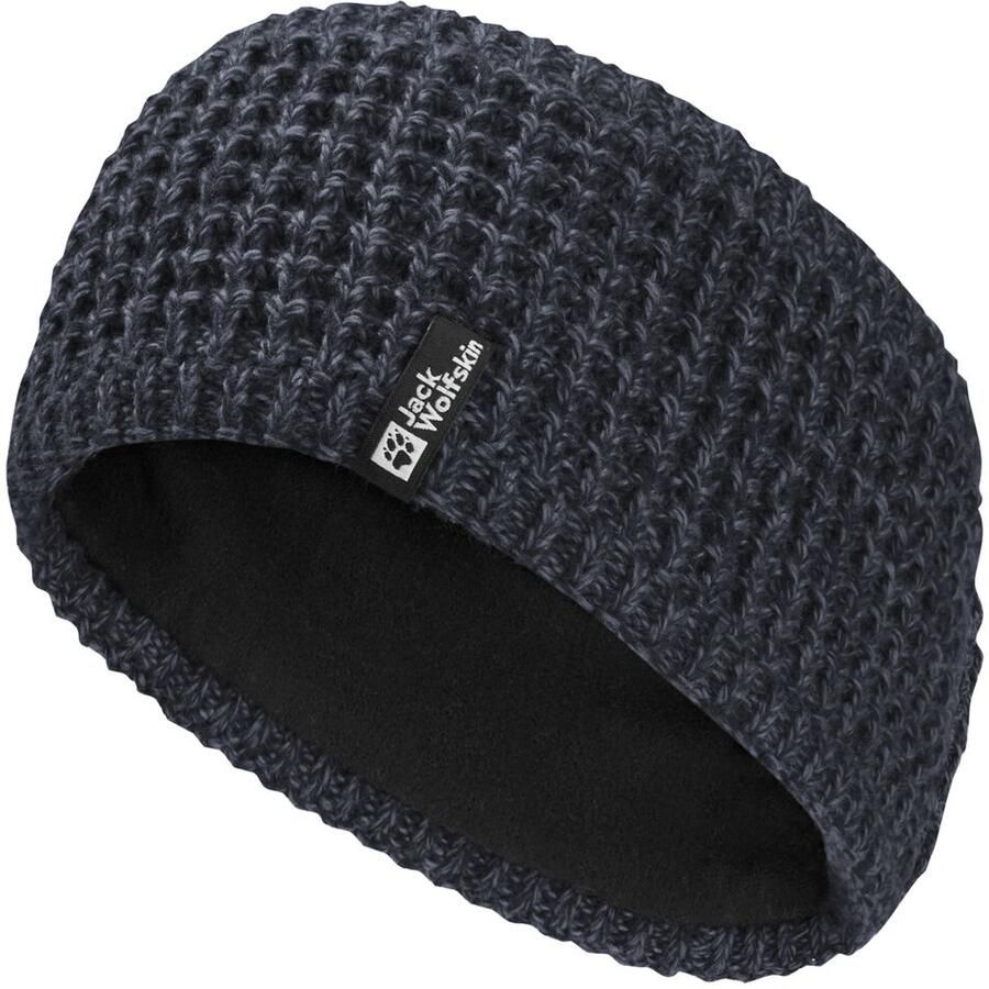 Jack Wolfskin Medley Knit Headband Women Dameshoofdband met fleecevoering M dark navy dark navy