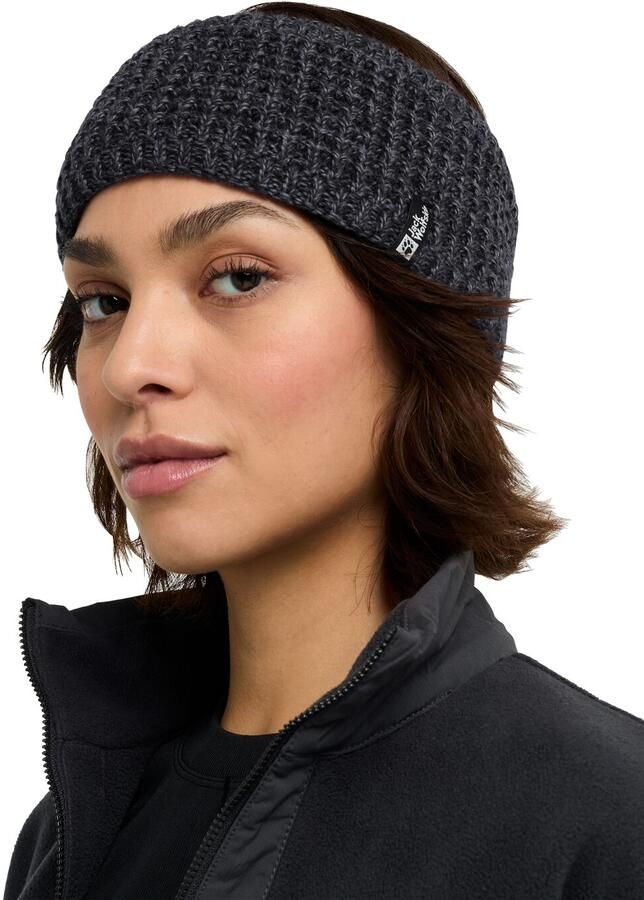 Jack Wolfskin Medley Knit Headband Women Dameshoofdband met fleecevoering M dark navy dark navy - Foto 3