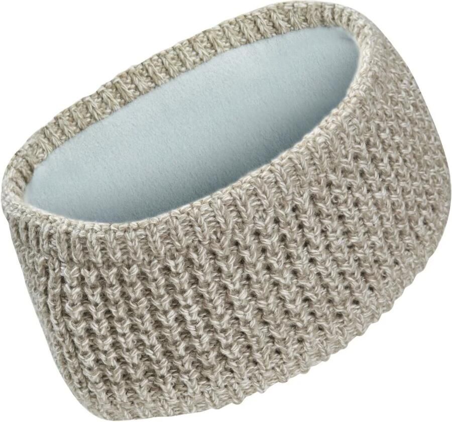 Jack Wolfskin Medley Knit Headband Women Dameshoofdband met fleecevoering M linen - Foto 2