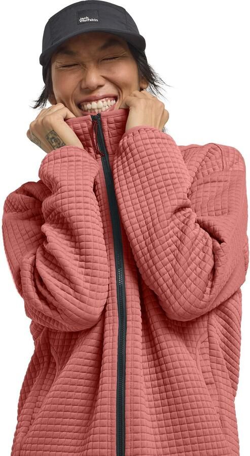 Jack Wolfskin Mogari FZ Women Fleece jack Dames XXL mineral red mineral red - Foto 9