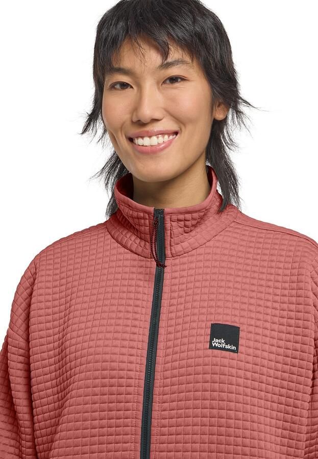Jack Wolfskin Mogari FZ Women Fleece jack Dames XXL mineral red mineral red - Foto 7