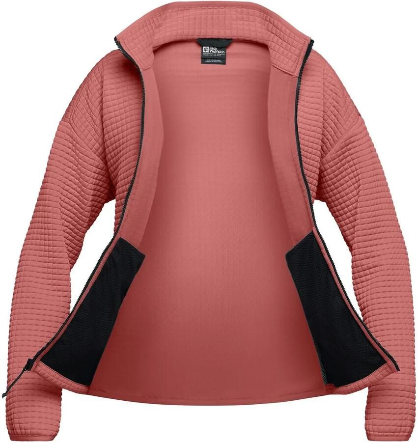 Jack Wolfskin Mogari FZ Women Fleece jack Dames XXL mineral red mineral red - Foto 3