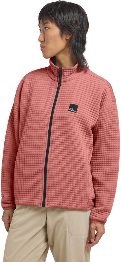 Jack Wolfskin Mogari FZ Women Fleece jack Dames XXL mineral red mineral red - Foto 8