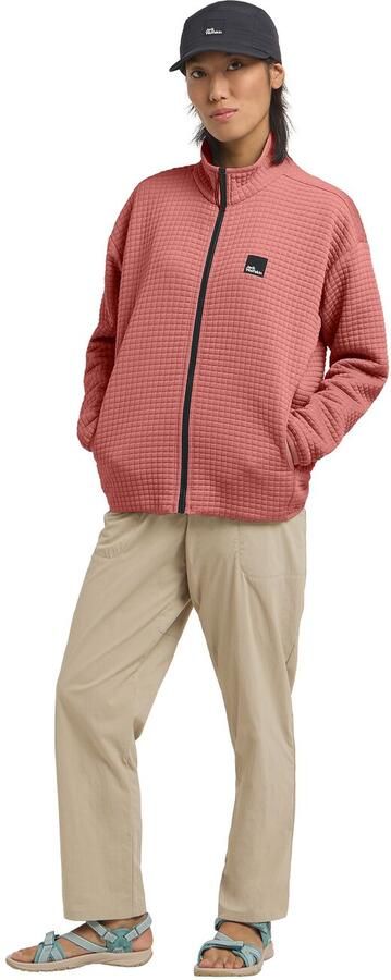 Jack Wolfskin Mogari FZ Women Fleece jack Dames XXL mineral red mineral red - Foto 11