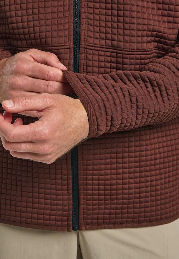 Jack Wolfskin Mogari Hooded FZ Men Fleece jack met capuchon Heren XXL dark rust Dark Rust - Foto 3