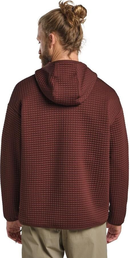Jack Wolfskin Mogari Hooded FZ Men Fleece jack met capuchon Heren XXL dark rust Dark Rust - Foto 6