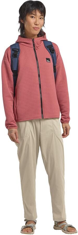 Jack Wolfskin Mogari Hooded FZ Women Fleece jack met capuchon Dames XXL mineral red mineral red - Foto 9