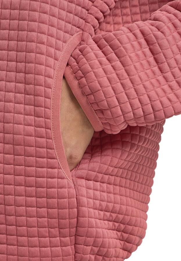 Jack Wolfskin Mogari Hooded FZ Women Fleece jack met capuchon Dames XXL mineral red mineral red - Foto 4