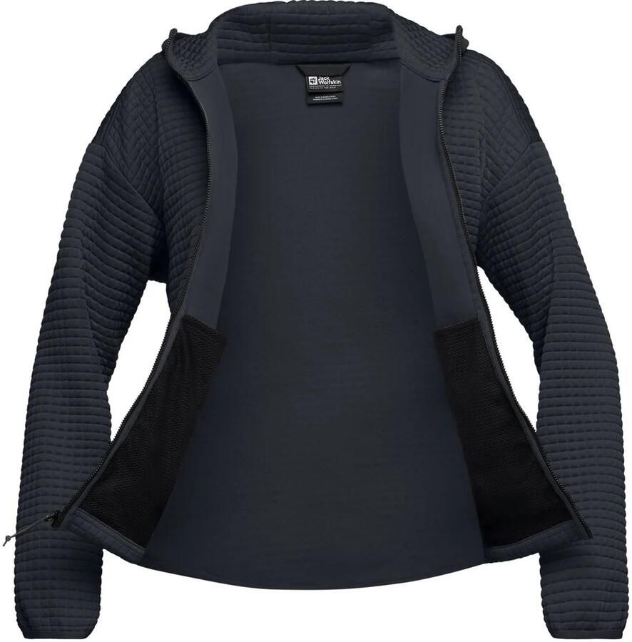 Jack Wolfskin Mogari Hooded FZ Women Fleece jack met capuchon Dames XXL dark navy dark navy