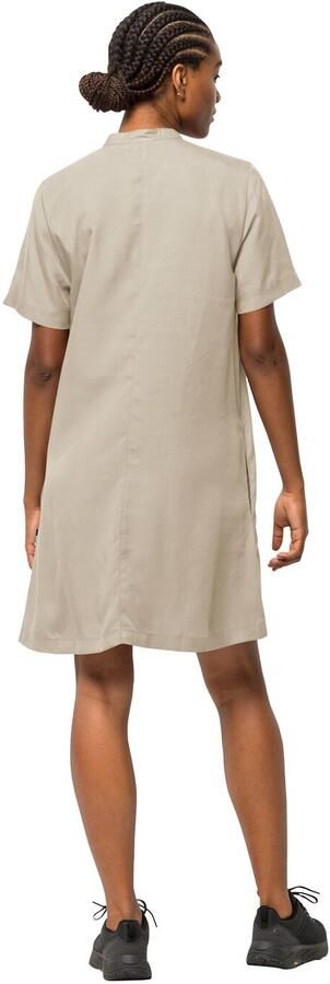 Jack Wolfskin Mojave Dress Zomerjurk Dames XXL white pepper white pepper - Foto 5