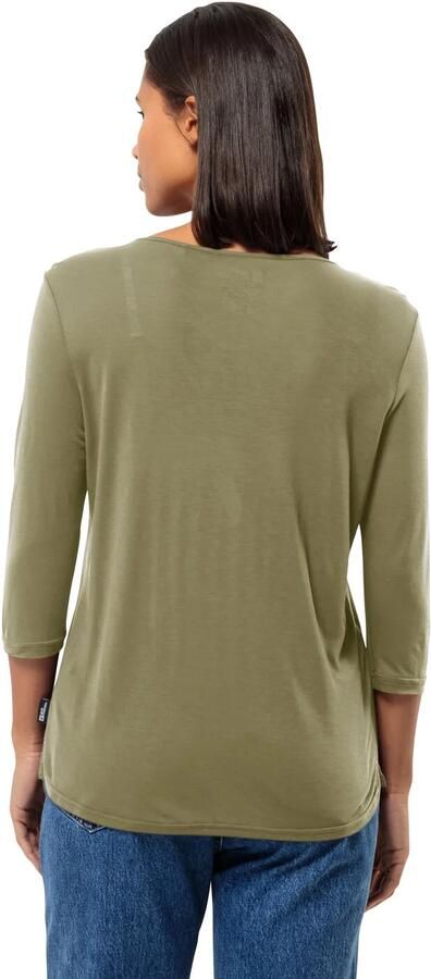 Jack Wolfskin Mola 3|4 T-Shirt Women Shirt met halve mouwen Dames XXL bay leaf Bay Leaf - Foto 4