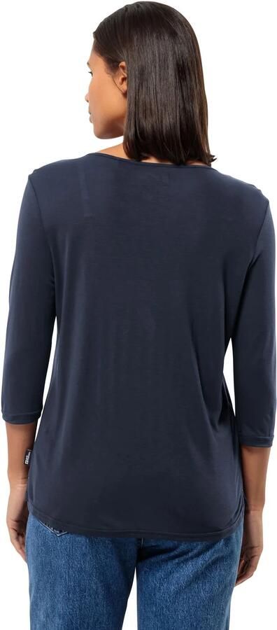Jack Wolfskin Mola 3|4 T-Shirt Women Shirt met halve mouwen Dames XXL blue night blue - Foto 2