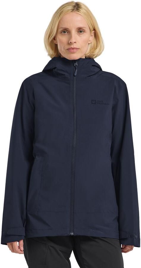Jack Wolfskin Functioneel 3-in-1-jack MOONRISE 3IN1 JKT W 3in1 ademend overgangsjas - Foto 3
